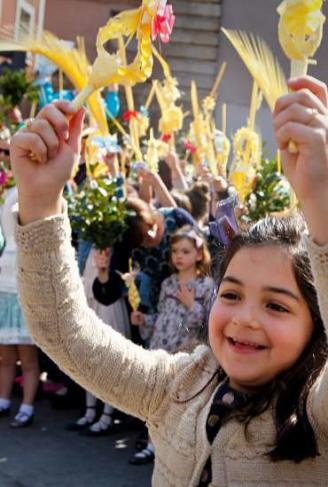 Domingo de Ramos. Oraciones de la Misa